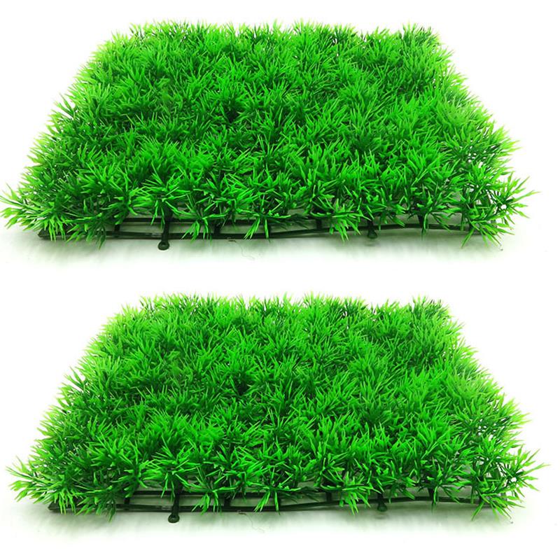 Aquarium Plant Grass - Sztuczna zieleń trawiasta, trawnik, dywanik, akwariowy,