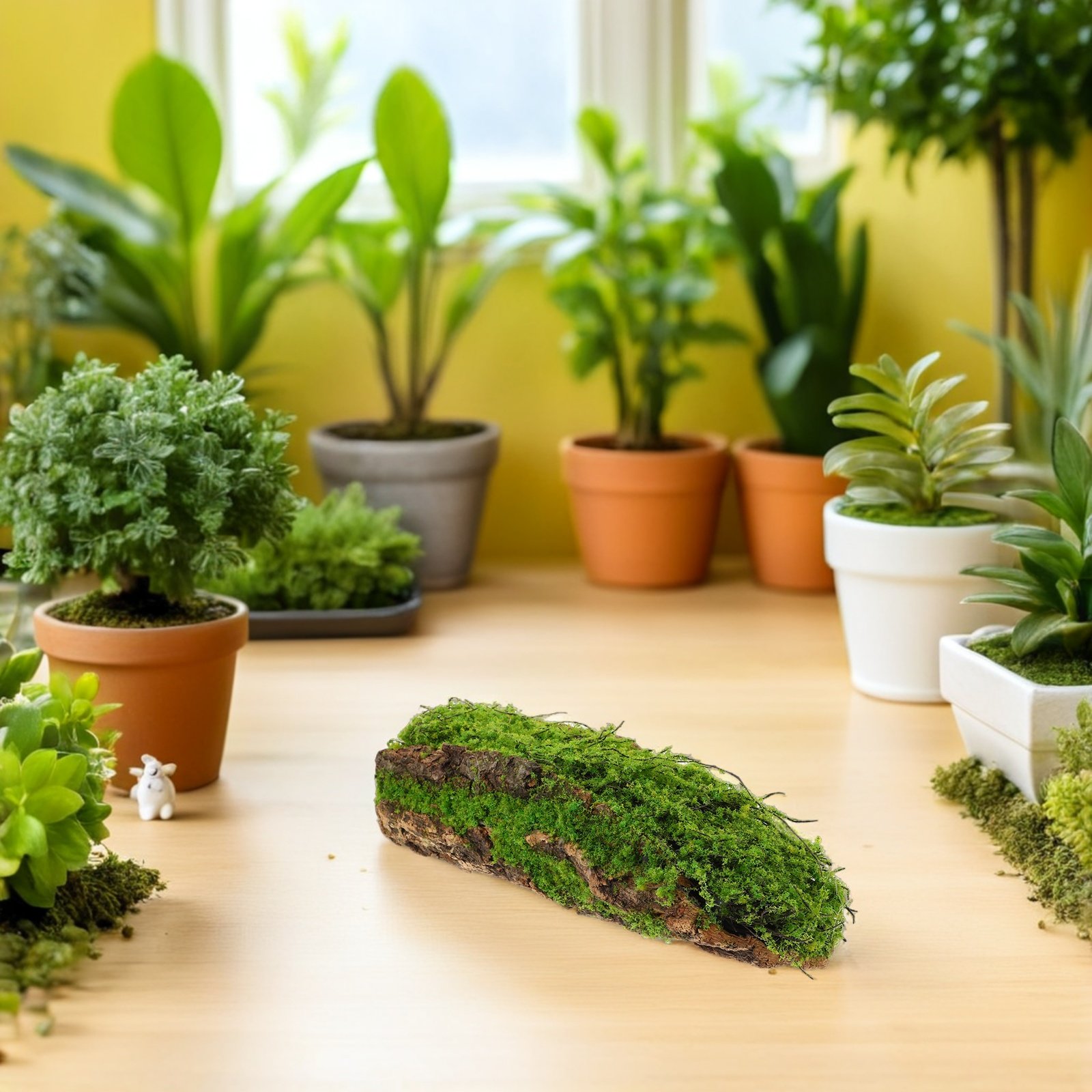Aquarium Plant Roots - Sztuczny mchem i drewnem do dekoracji,
