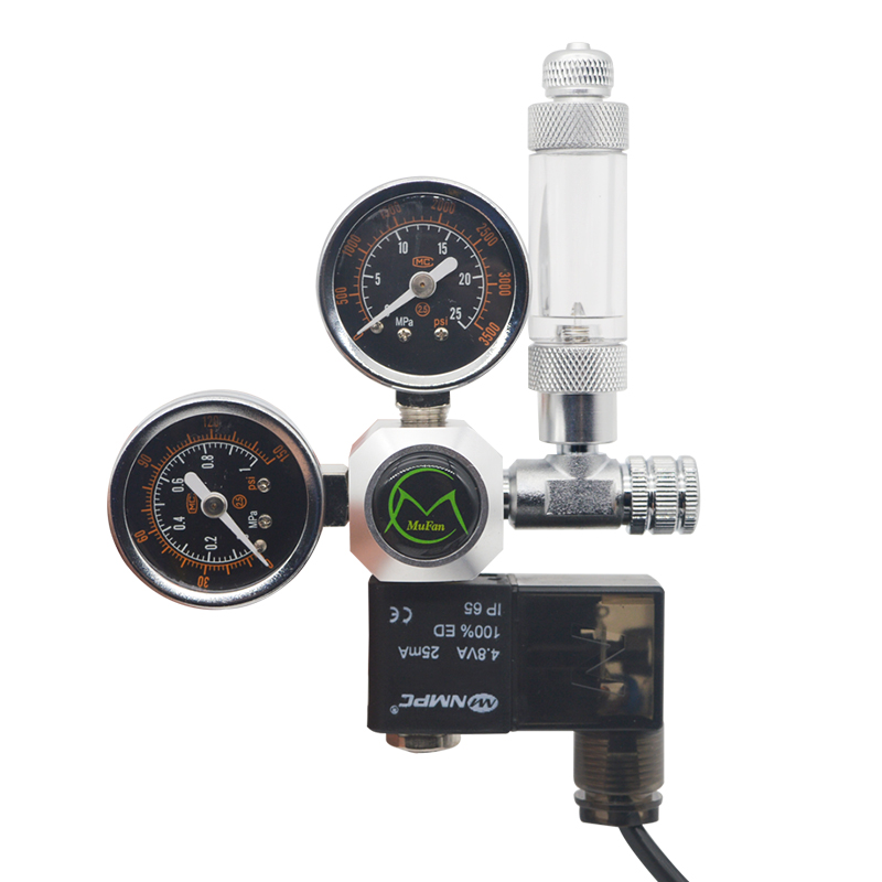 Planted Aquarium Co2 Kit - Akwarium regulator CO2 magnetyczny elektromagnetyczny zawór