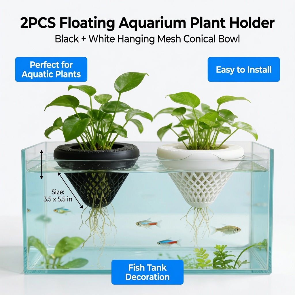2 szt. Pływające koszyczki na  – Planted Aquarium Equipment recenzja i cena