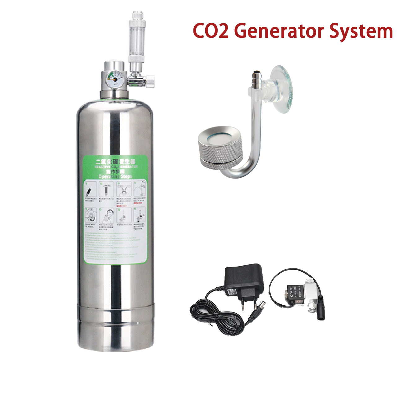 Zestaw do akwarium CO2 System  – Planted Aquarium Co2 Kit recenzja i cena