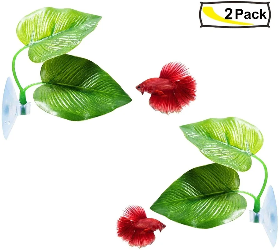 Hamak Betta Fish Leaf symulują – Aquarium Plant Roots recenzja i cena