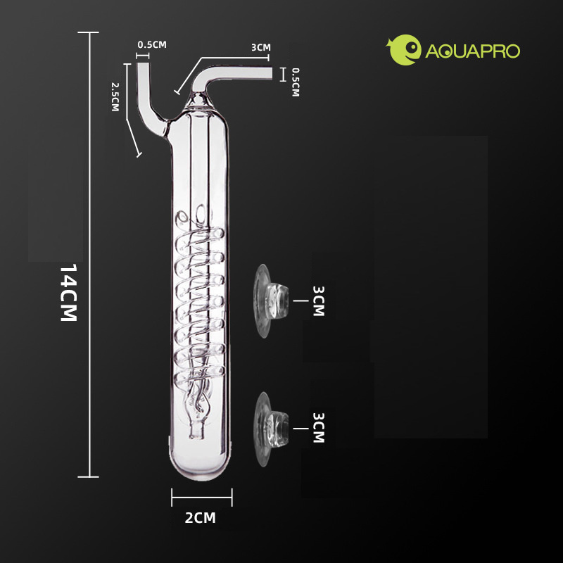 Akwarium spiralny rejestrator  – Planted Aquarium Co2 Kit recenzja i cena