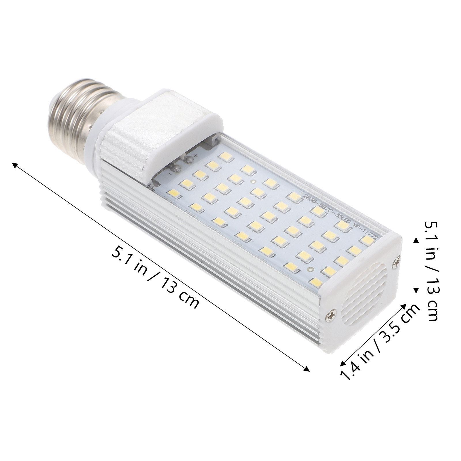 Żarówka LED 7W E27, biała, do  – Planted Aquarium Algae recenzja i cena