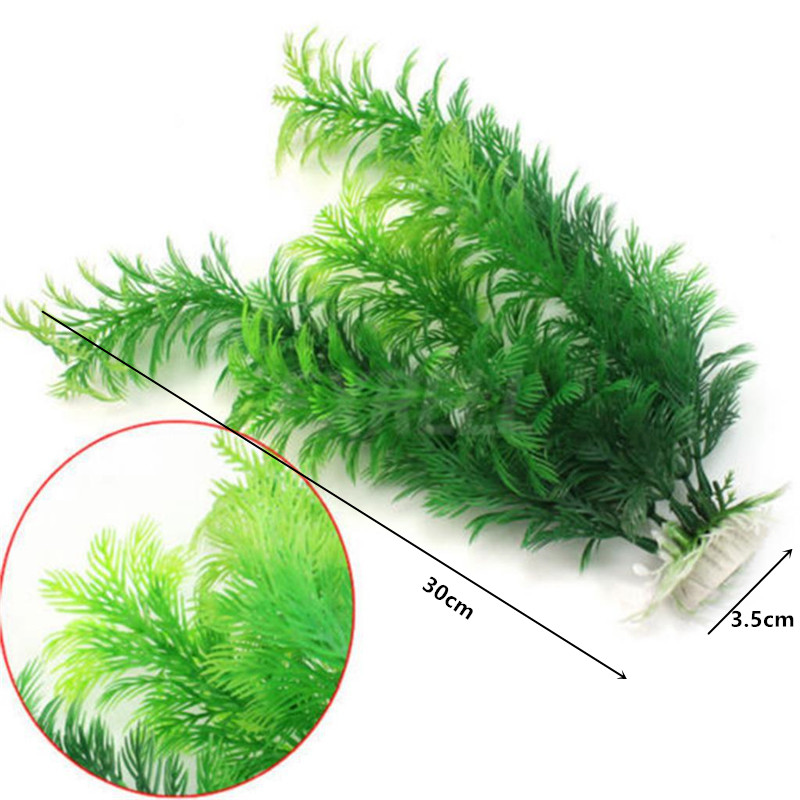 14cm - 30cm Sztuczne rośliny a – Aquarium Plant Grass recenzja i cena