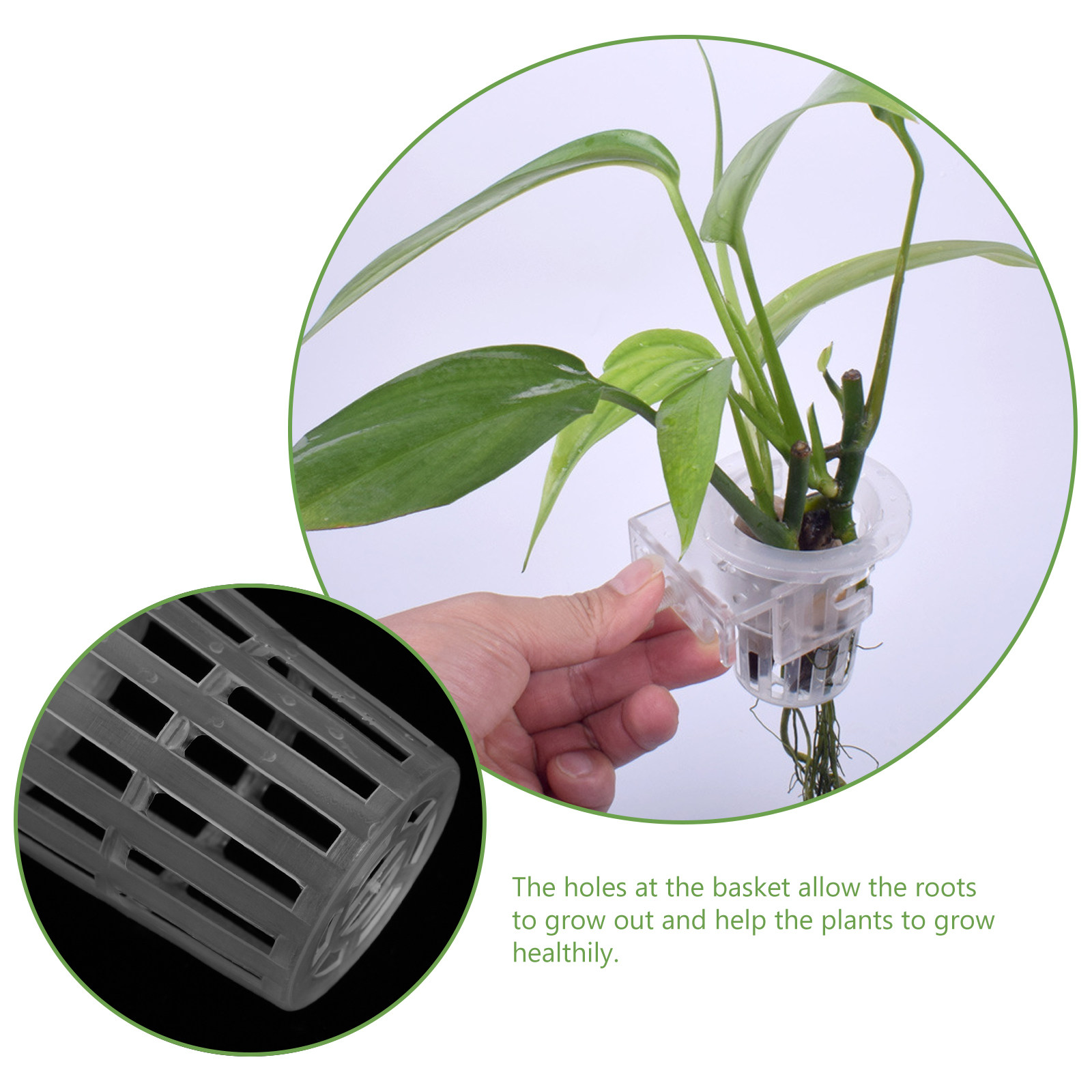 2 sztuki akrylowych doniczek d – Aquarium Plant Roots recenzja i cena